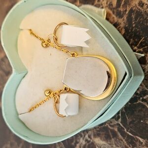 Funny Toilet Paper Roll Jewelry Set – Necklace & Earrings – Novelty Gag Gift